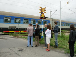 Level crossing in Serbia