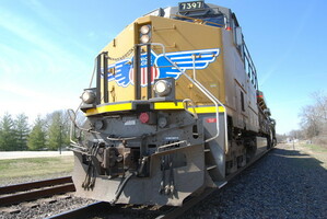 Union Pacific Railroad Loc weighing 416,000 pounds