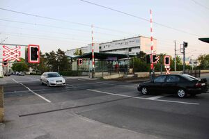 ÖBB AUSTRIA LC WITH LIGHTS AND BARRIERS